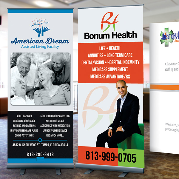 retractile banners