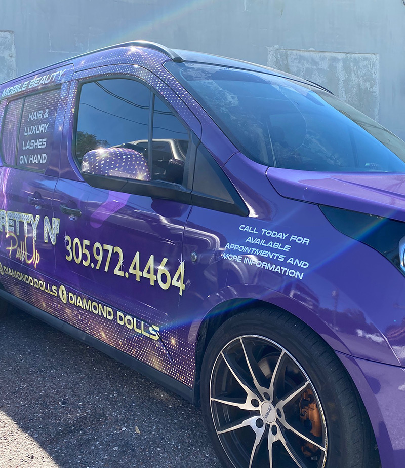 Vans vehicle wrap