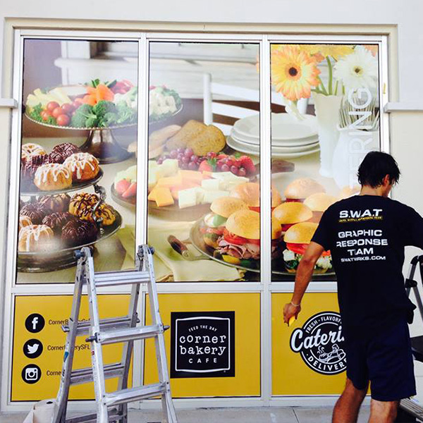 window graphics installation