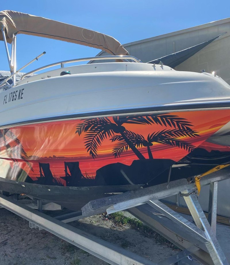 Boat Wrap design