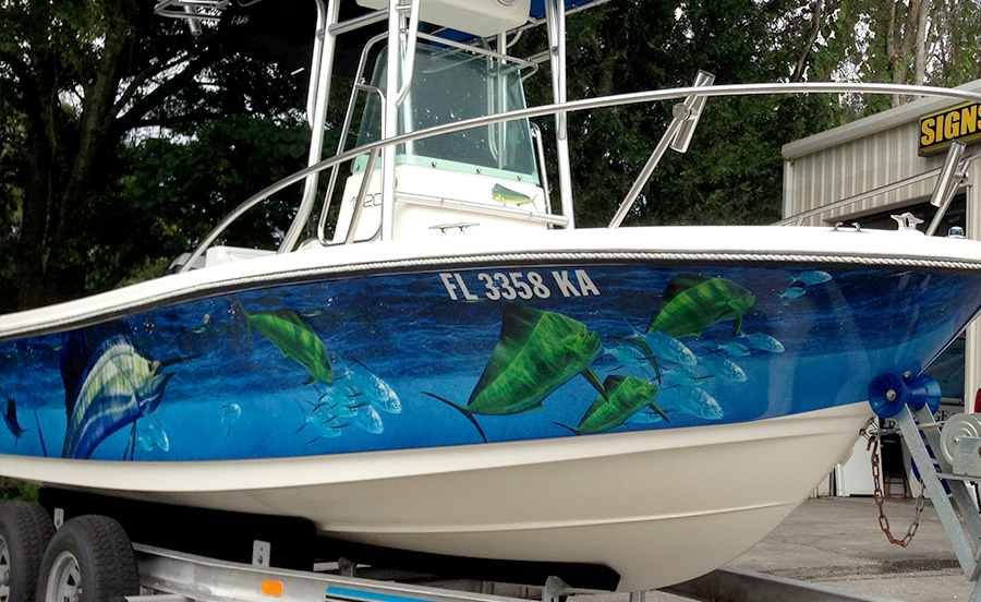 Boat Wrap Service Tampa